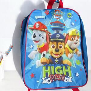 NWT Paw Patrol High Paw Marshall Chase Rubble School Backpack 15" Nickelodeon